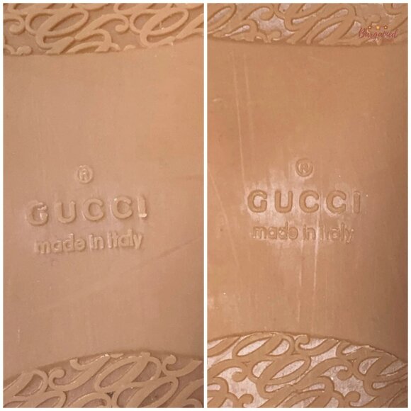 Auth GUCCI Brown Guccissima Canvas/Leather Interlocking GG Sneakers 6.5 - Picture 8 of 11